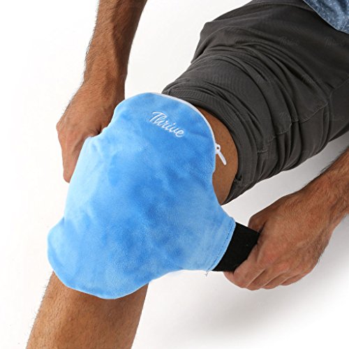 Knee Wrap Gel Beads Hot & Cold Therapy Compress Pack + Fabric Cover
