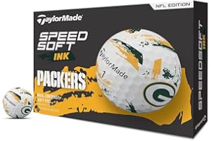TaylorMade Golf Speed Soft Ink NFL Golf Balls