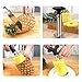 Nelipo Stainless Steel Pineapple Peeler, Pineapple Corer, Pineapple Slicer - All In One Kitchen Gadget