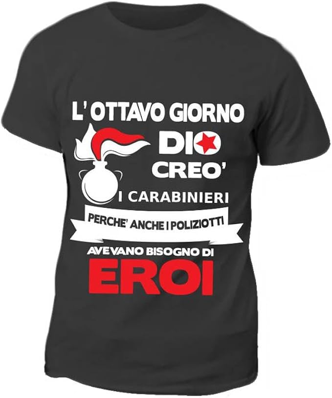 maglietta carabinieri
