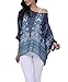 Vanbuy Batwing Sleeve Beach Cover Up Beach Vacation Clothes Off The Shoulder Tops for Women