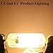 YouOKLight 2 Pack, R7S 78MM 5W LED Light Bulbs Warm White, J Type 360 Degrees Floodlight Bulb-No Dimming, Replacement for 40W Double Ended Halogen Lamps, AC90~265V