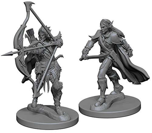 Pathfinder: Deep Cuts Unpainted Miniatures: Elf Male Fighter