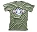 Vintage Army Air Corp Olive Drab T-shirt (Small, Green)