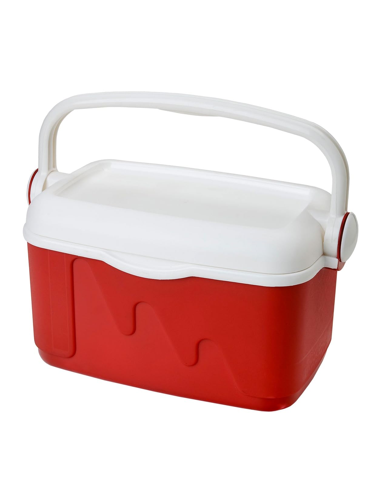 Curver 10L Red Cool Box with Handle Ideal for Camping, Beach, Picnic,