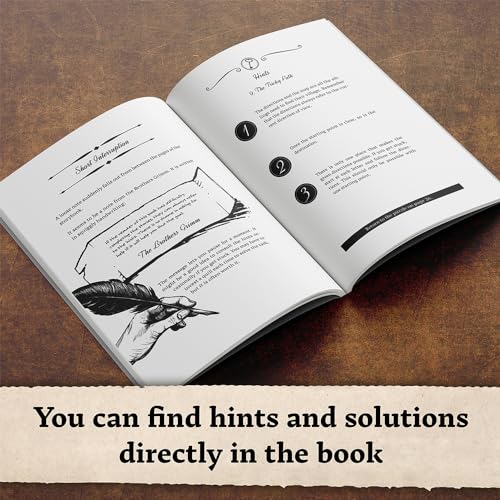 The Puzzle Book of the Brothers Grimm: Unlock the Secrets of Mysterious Fairy Tales: Discover a Magical Story with Tricky Brain Teasers, Logic Puzzles and Riddles