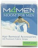 Moom For Men Fabric Strips 48-Count Boxes (Pack of 2)