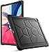 iPad Pro 12.9 inch (3rd Gen) Case, Poetic TurtleSkin Series [Corner Protection][Not Supported Pencil Magnetic Attachment] Protective Silicone Case for iPad Pro 12.9 Inch (2018) - Black