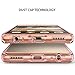 Ringke Fusion Compatible with Huawei P9 Plus Crystal Clear PC Back TPU Bumper Drop Protection, Shock Absorption Technology Protective Cover Huawei P9 Plus Case - Rose Gold