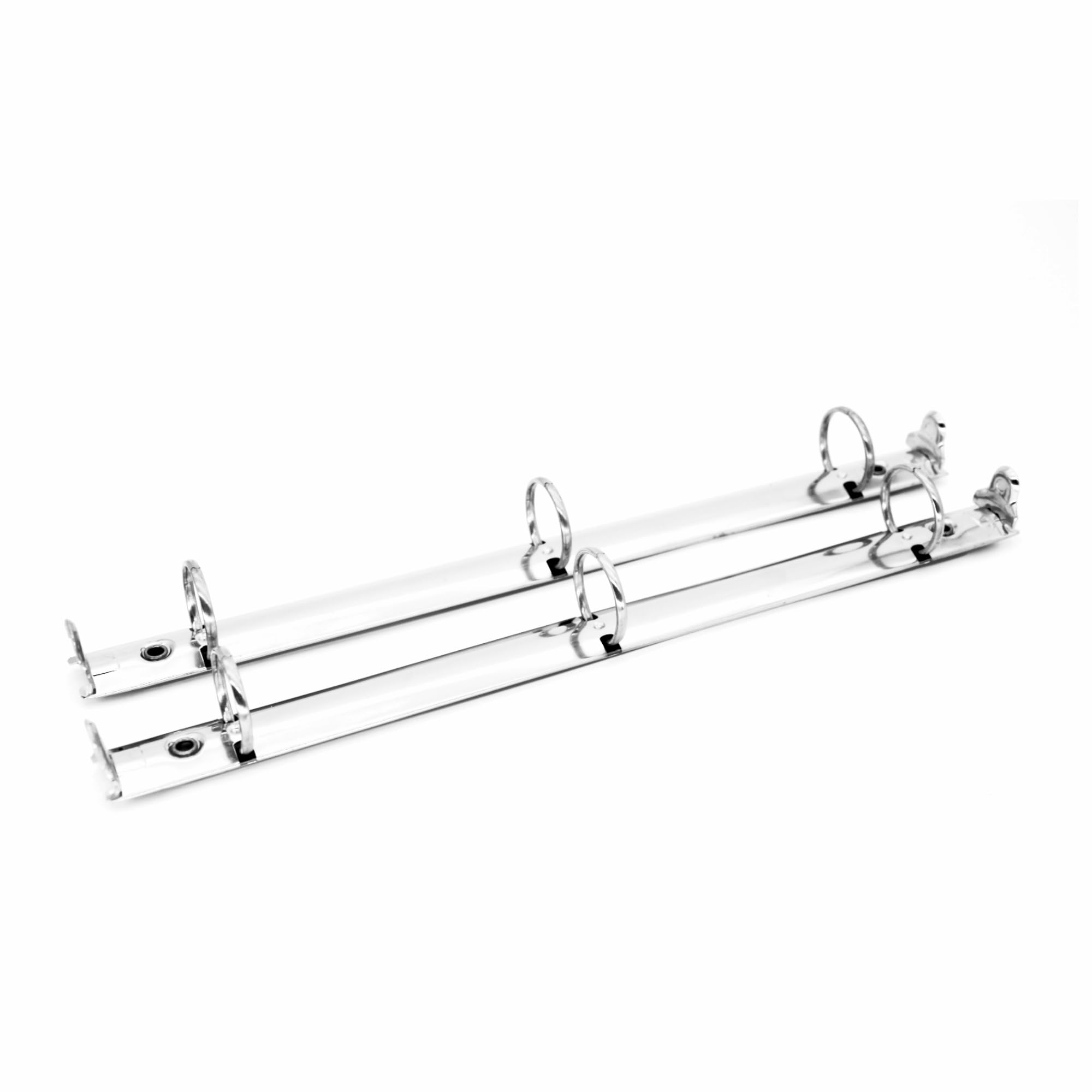 Photo 1 of JJNUSA 2 Pieces Metal Standard Letter Size Notebook 3-Ring Binder Mechanism Replacement Kit?3 O Rings, Loose Leaf Binding Spines Combs for Organizers Planners