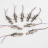 10pcs 1.5V-3VDC 100mA-200mA 414MM Extra Micro DC Coreless Motor with vibration mini vibration motor