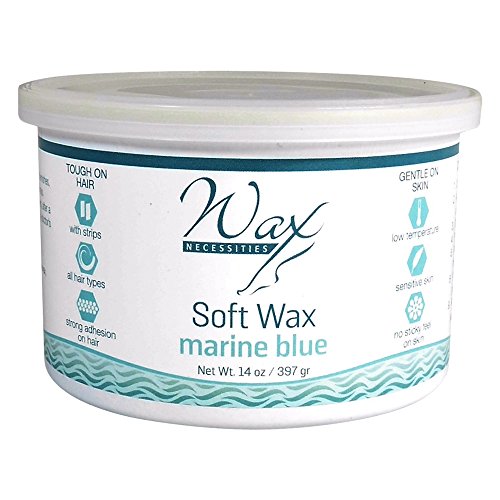 Wax Necessities Marine Blue Soft Wax Tin 14 oz (397g)