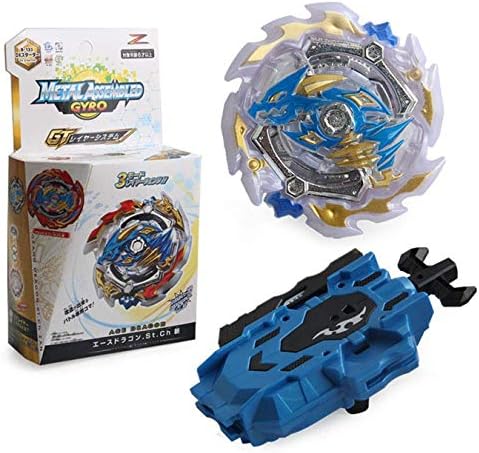 Queque Shine Beyblade Burst Wrestling Masters GT Fusion Spinning Top Spinning Top Gyro and Different Plastic Launcher Rapidity Toy and Gifts Interesting for Kids (B-133C)