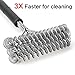 LauKingdom Grill Brush,Stainless Steel ~Bristle Free BBQ Grill Brush, Great Grilling Accessories Gift, 17 inch