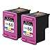 Valuetoner Remanufactured Ink Cartridge Replacement For Hewlett Packard HP 60 CZ072FN CC643WN (2 Tri-Color) 2 Pack