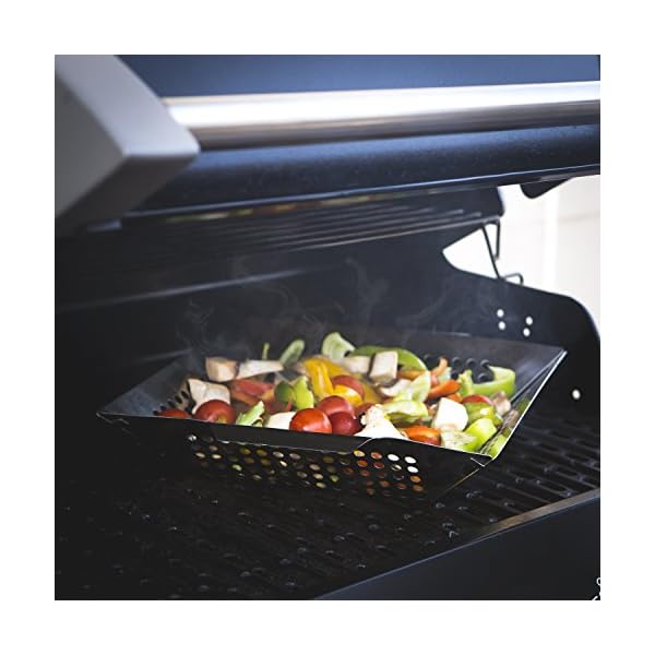 Nonstick-Stainless-Steel-Vegetable-Grill-Basket-Wok-Topper-with-Carry-Handles-Bonus-Ebook-for-No-Mess-Stir-Fry-Grilling-Fish-Seafood-Veggies-Fruit-by-Luxury-Grill-Products-12-x-12-x-224
