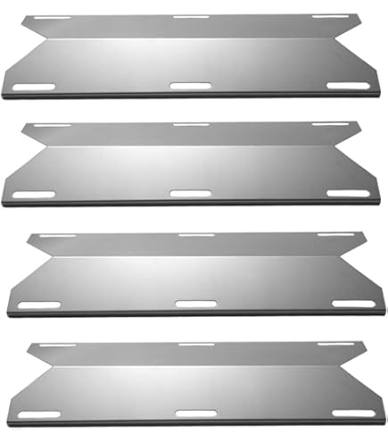 Grill-Ersatzteile Für Jenn Air & Nexgrill – 4 Heizplatten & 4 Brenner Aus Edelstahl/Gusseisen