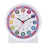 Tinload Analog Alarm Clock for Kids, Telling Time