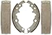 ACDelco Silver 14553B Bonded Rear Drum Brake Shoe Set