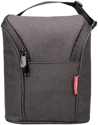 WGPFBAG Breast Milk Baby Bottle Cooler Bag For Insulated Breastmilk Storage ,Preserve Nutrients For Baby (Black)