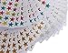 SBYURE 5250 Pieces Star Stickers Self-Adhesive Stickers for DIY Crafts Marking Work, Gold, Silver, Mix