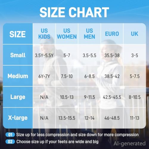 IRAMY Compression Stockings Women's Ankle Support Compression Socks Running Socks Compression Socks Wrap Sports Socks Padded Plantar Fasciitis Short 3 Pairs