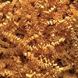 Cognac Crinkle Cut Paper Shred 10 lbs/Case