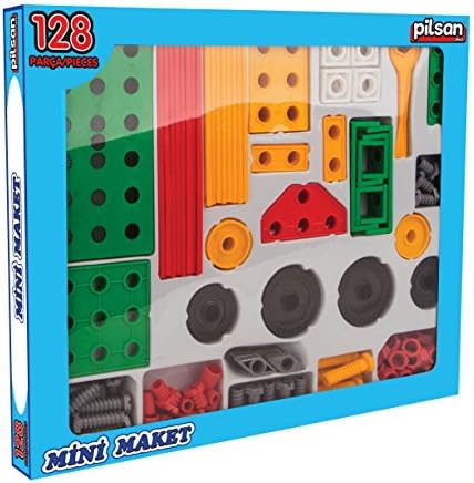 KIDZSTORES 128pcs CONSTRUCTION SET
