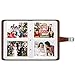 Fintie Photo Album for 3.5x4.25 Inch Polaroid Films - 64 Pockets Small Albums Book Compatible With Fujifilm Instax Wide EVO/400/300, Polaroid Now+/Now/Flip/I-Type/600/SX-70 Photos, Vintage Brown