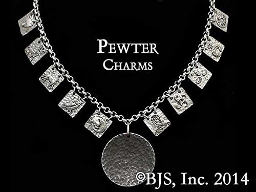 Atticus's Necklace with Pewter Charms - Iron Druid ChroniclesTM IDC-03Pewter