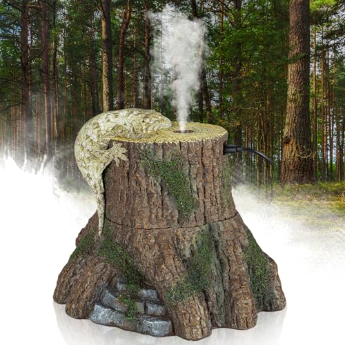 REPTIZOO Tree Trunk Humidifier