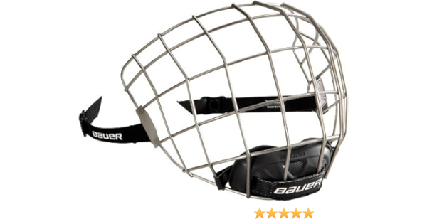 bauer black cage