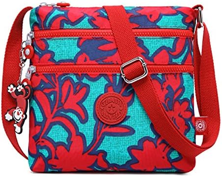 Foino Women's 910 Shoulder Bag, Red 4, Medium