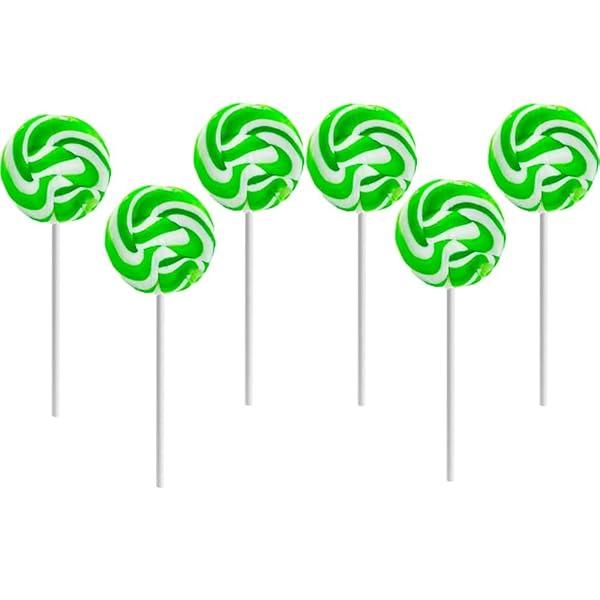 FRUIDLES ST. PATRICK’S DAY SWIRL LOLLIPOPS, PARTY FAVOR BOX, INDIVIDUALLY WRAPPED (24-PACK)