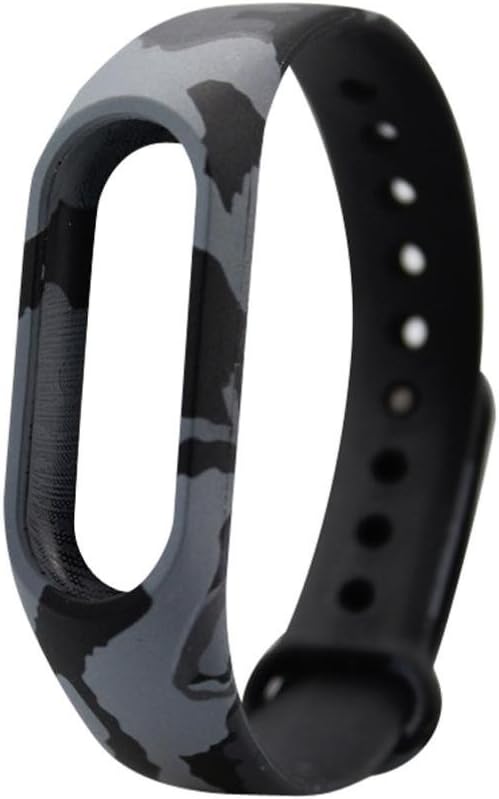 Alonea Replacement Wristband Band Strap + Metal Case Cover For Xiaomi Mi Band 2 Bracelet (Y)