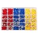 Elite.M 480pcs Wire Terminals Crimp Connectors Electrical Terminals Kit Automotive Wire Connector Set in Red Blue Yellow