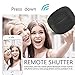 Smallest Mini Wireless Bluetooth Speaker -Photo Selfie Button Answer Phone Calls-30+ Feet Range (Black)