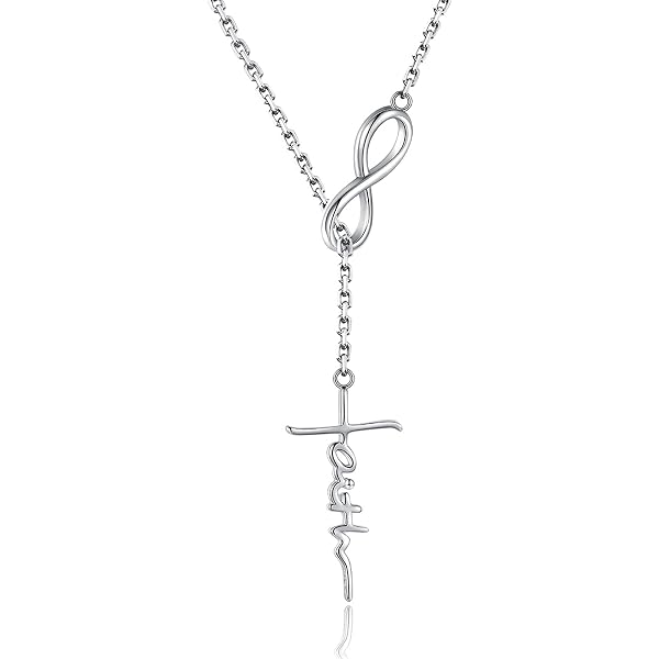 925 Sterling Silver Infinity Love Of God Simple Ethiopia