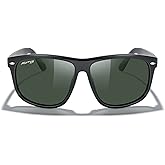 MERRY'S Men's Oversized Square Polarized Sunglasses for Driving Fishing Golfing UV400 Protection S8147