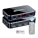 HDMI Switch 4x1 with Audio Extractor, 4K@60Hz Ultra HD HDMI Switcher with Optical TOSLINK SPDIF, 3.5mm Audio Support ARC Function, 3D, 1080P @120Hz, 4Kx2k @60Hz HDTV (IR Wireless Remote Control)