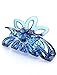 Prettyou 3.5 Inches Plastic Large Clip Hair Claws for Women, Pack of 4