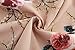 SVALIY Women Floral Off The Shoulder Split Chiffon Maxi Beach Dress Wedding Party (Khaki,Small)