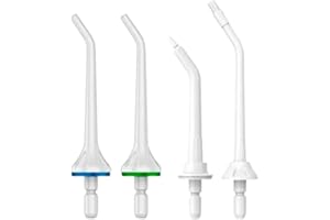 B. WEISS Cordless Water Flosser for Teeth & Gum Cleaning Water Dental Pick, 6 Tips Included, 4 Cleaning Modes, Waterproof & Rechargeable with a Powerful Battery.