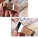 bayite Leather Bands for Fitbit Ionic Genuine Leather Replacement Accessories Straps for Fitbit Ionic Smart Fitness Watch Women Men Beige