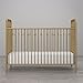 Little Seeds Monarch Hill Ivy Metal Crib, Gold