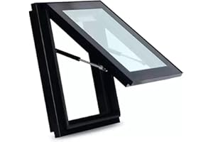 ELUKHT Hand Skylight, Clear Roof Window for Shed, Rooftent, Basement, Garage, Sun Room and Outdoor Attic Entry, Underground Well Lighting Door, Custom Size,LxW 26x16in/65x40cm