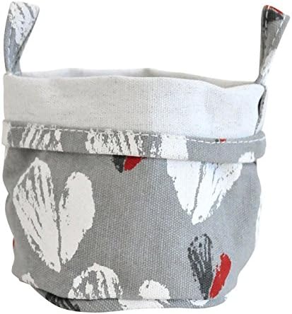 maika BUC-1013-S Canvas Bucket, Small, Petalia