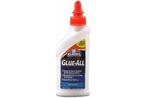 Elmer's Products Elmer's E3810 Multi-Purpose Glue-All, 4 Ounces, 4 oz, White, 4 Fl Oz