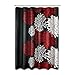 Comfort Spaces Enya Bathroom Shower Curtain Floral Printed Cute Chic Microfiber Fabric Bath Curtains, 72