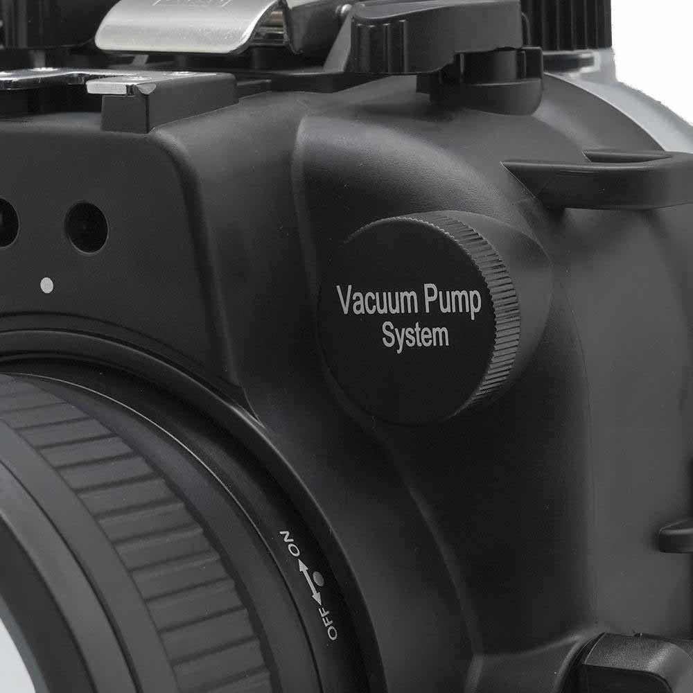 SeafrogsUnderwater housing Waterproof case for Fujifilm X-T3, w/Zoom Gears for XC16-50mm, XF18-55mm (Black)- [40M/130FT]